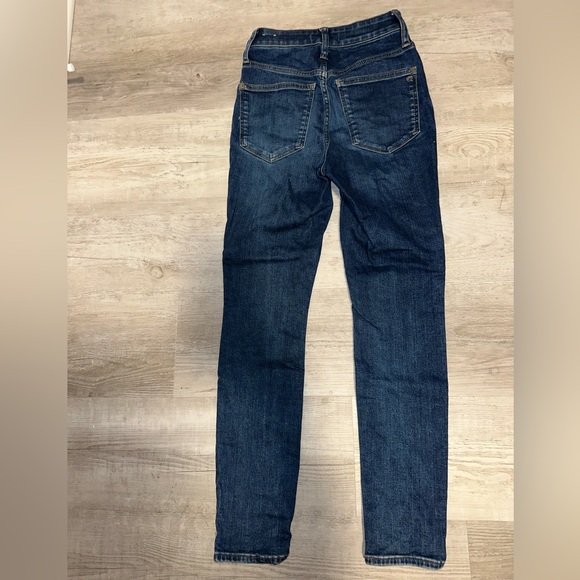 Madewell curvy high rise skinny jeans size 25 - Picture 3 of 4
